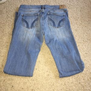 light wash boot cut jeans